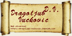 Dragoljub Vučković vizit kartica